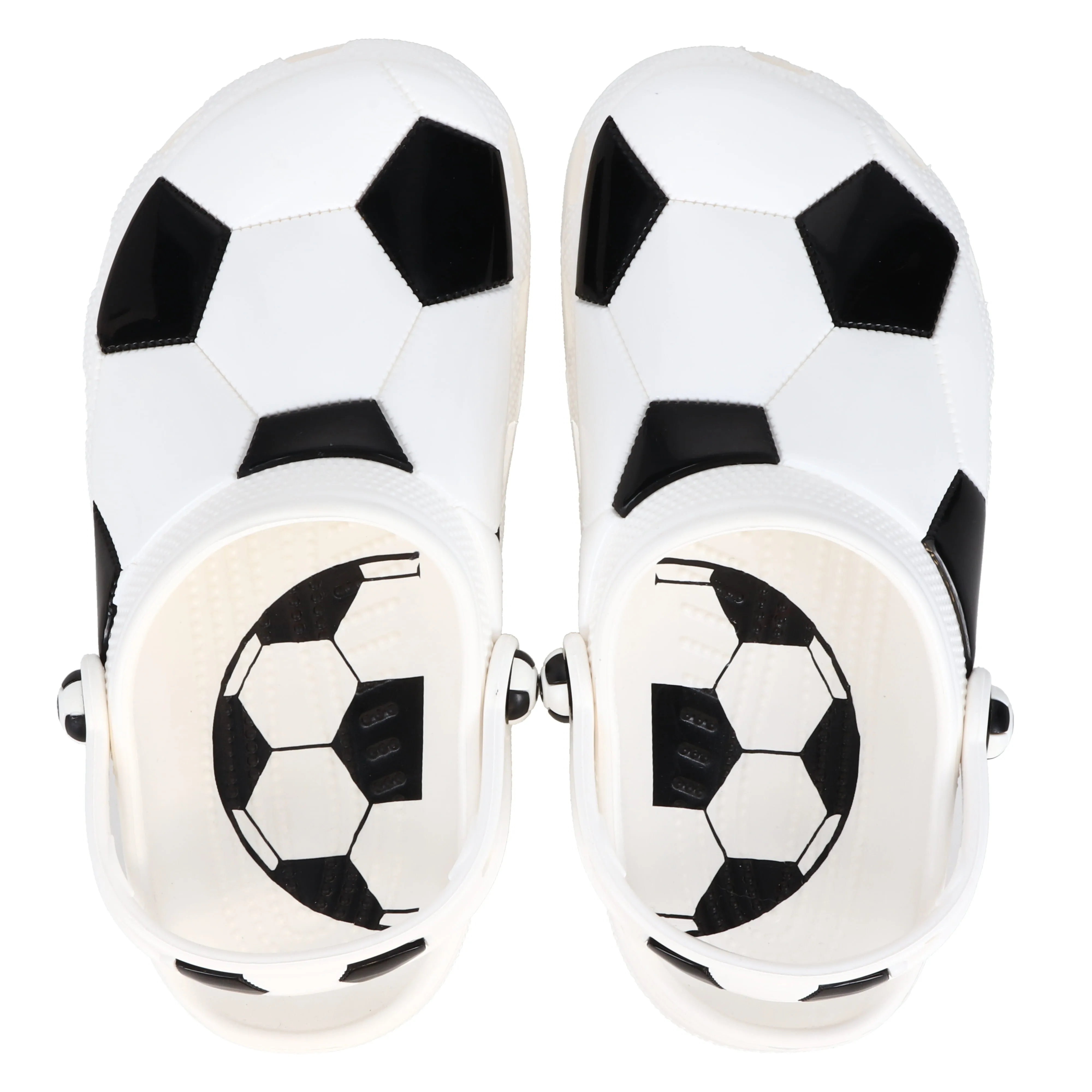 Crocs Chaussures pour Enfants Sabot Ballon de Football