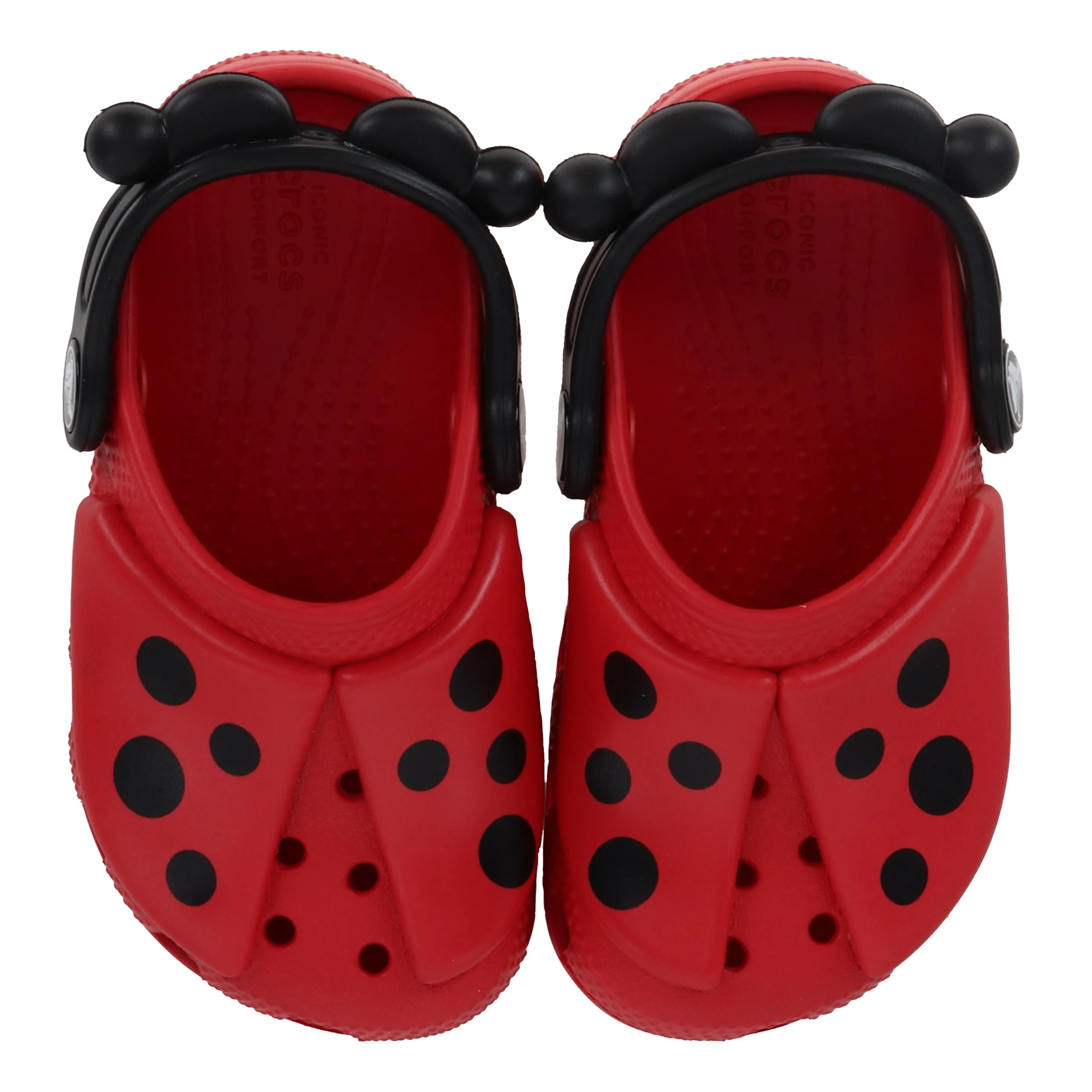 Crocs Chaussures Bébé Sabot Classique Coccinelle