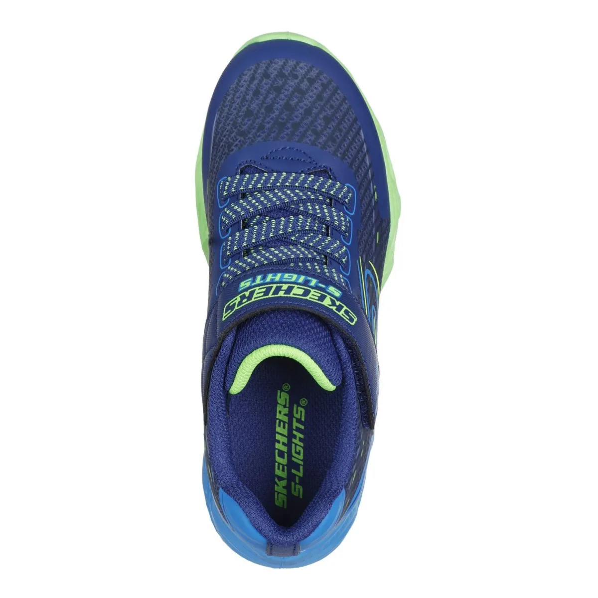 Skechers Garçon (Préscolaire) 400604LNVBL S-Lights : Vortex 2.0 - Quantroid Marine/Bleu