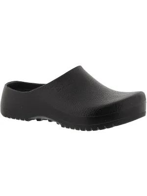 Super-Birki Womens Slip On Footbed Clogs