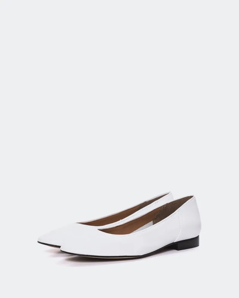 Taipo Cuir Blanc