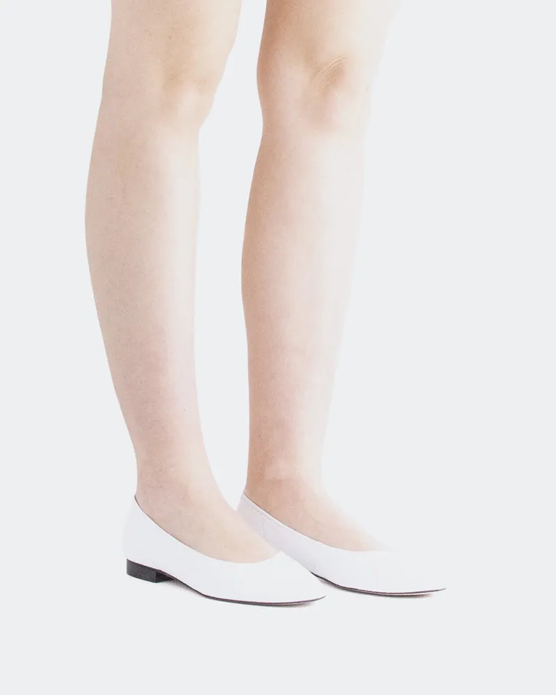 Taipo Cuir Blanc