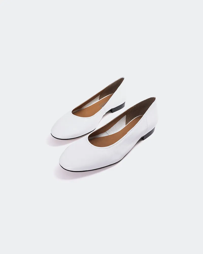 Taipo Cuir Blanc