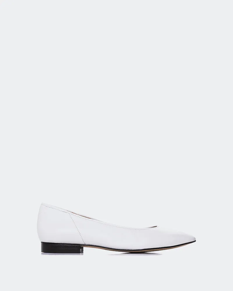 Taipo Cuir Blanc