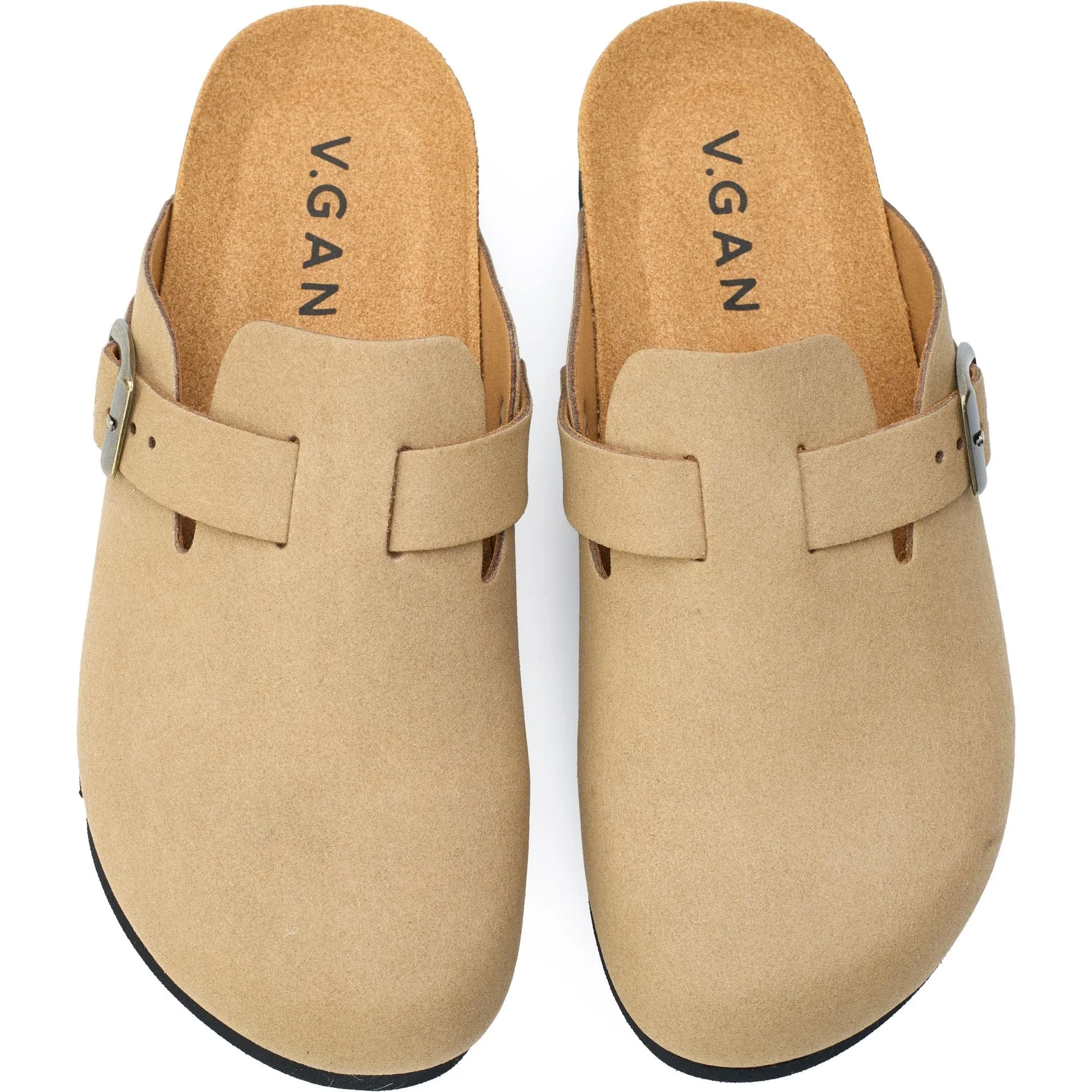 Sandales Taro Comfort pour Hommes avec Semelle Végétalienne | Beige