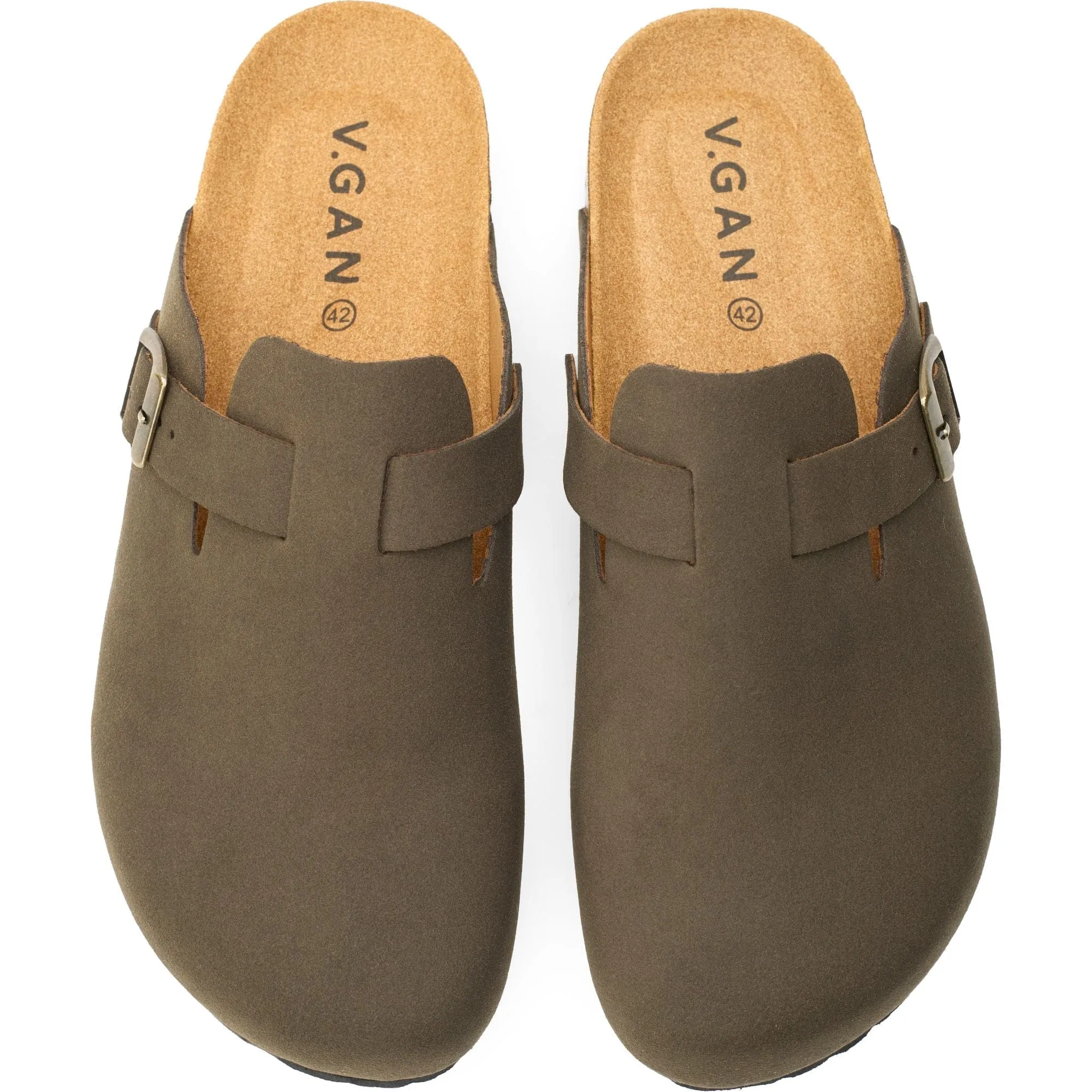 Sandales Taro Comfort pour Hommes avec Semelle Végétalienne | Marron