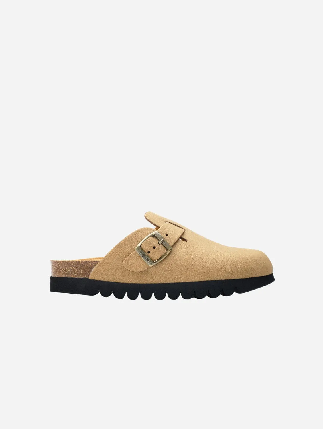 Sandales confortables pour femmes Taro à semelle végétalienne | Beige