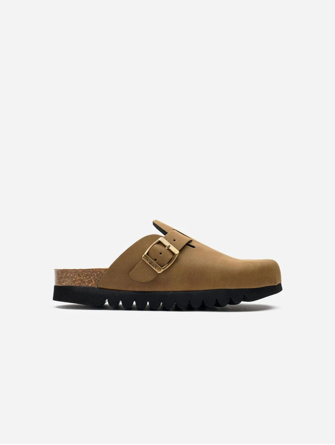 Sandales confortables Taro pour femmes avec semelle végane | Marron