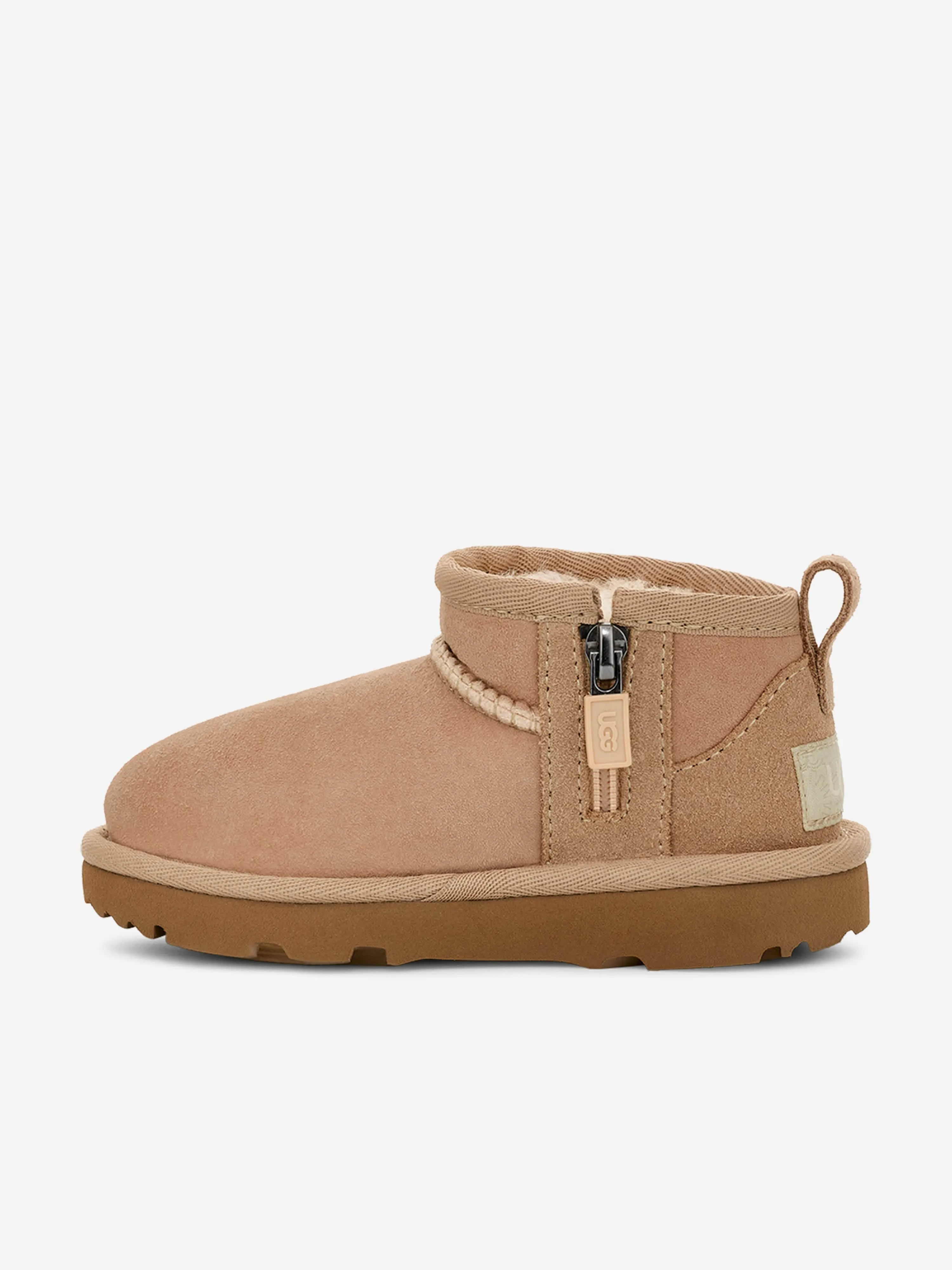 UGG Kids Classic Ultra Mini Bottes en Beige