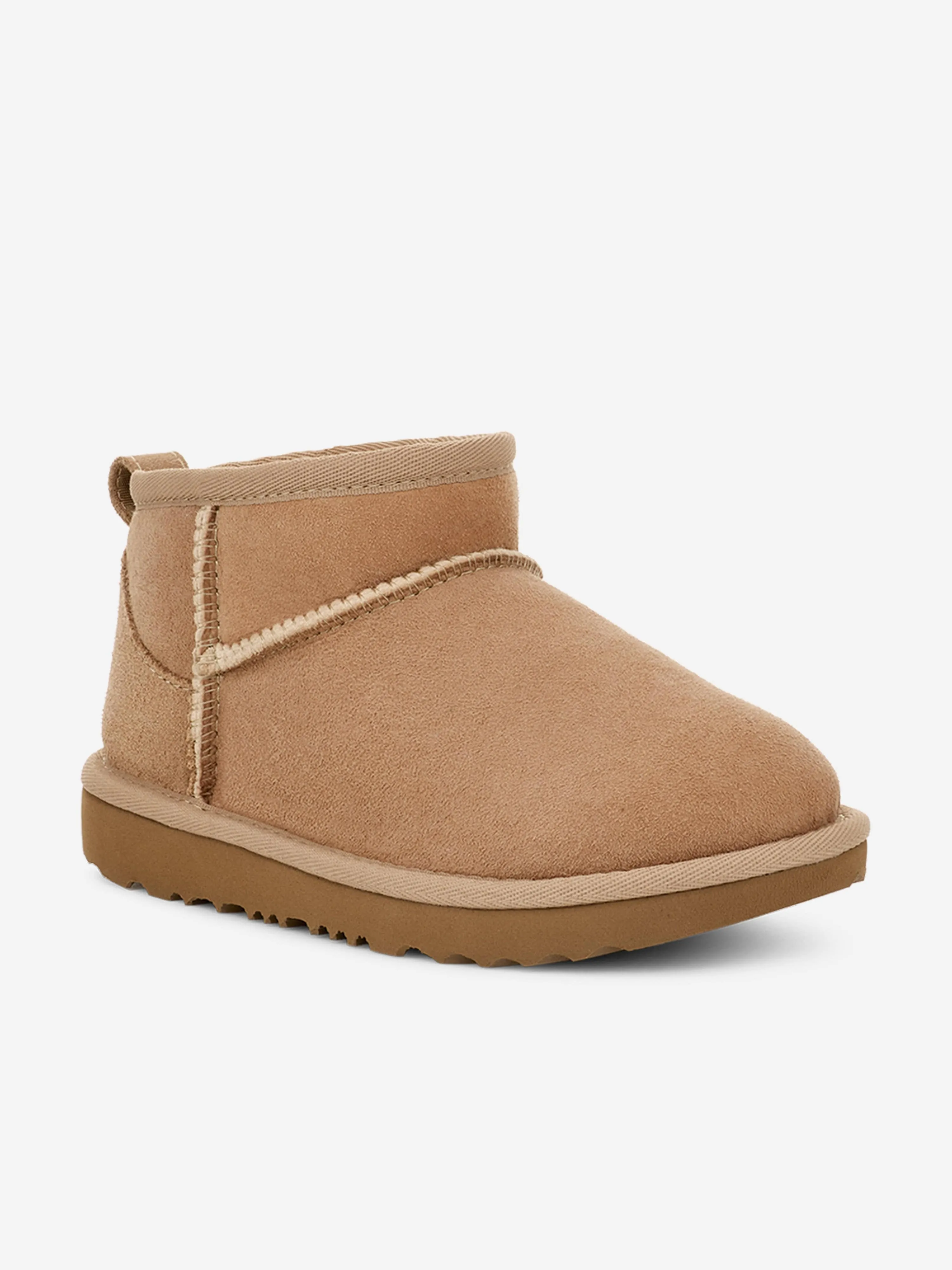 UGG Kids Classic Ultra Mini Bottes en Beige