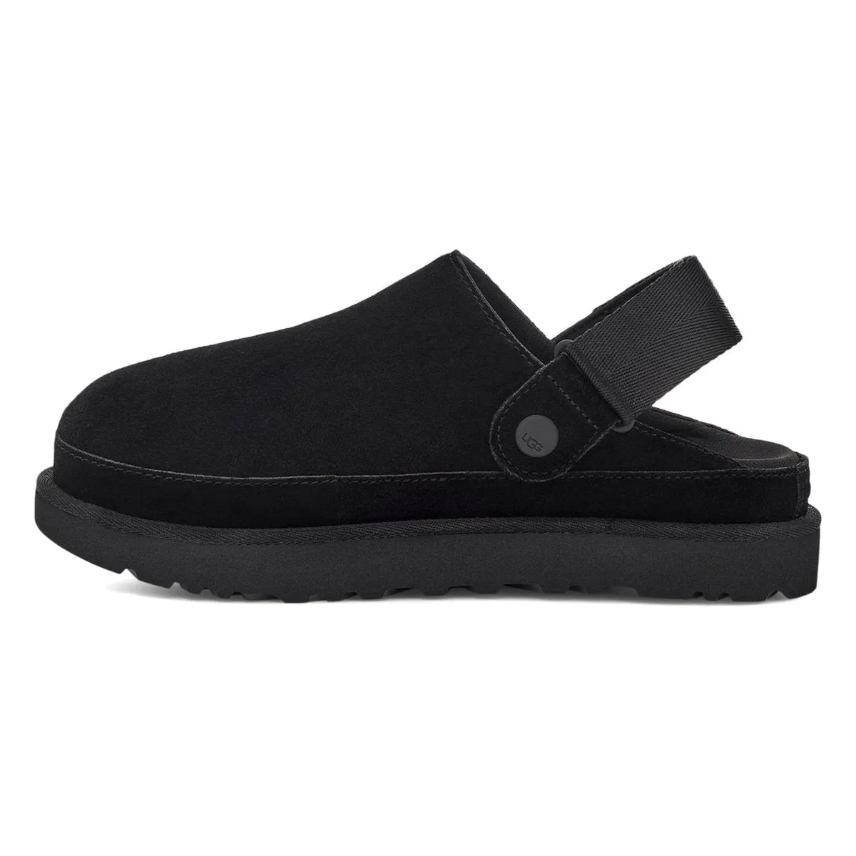 UGG Goldenstar Clog pour Femme en Suédine Noire