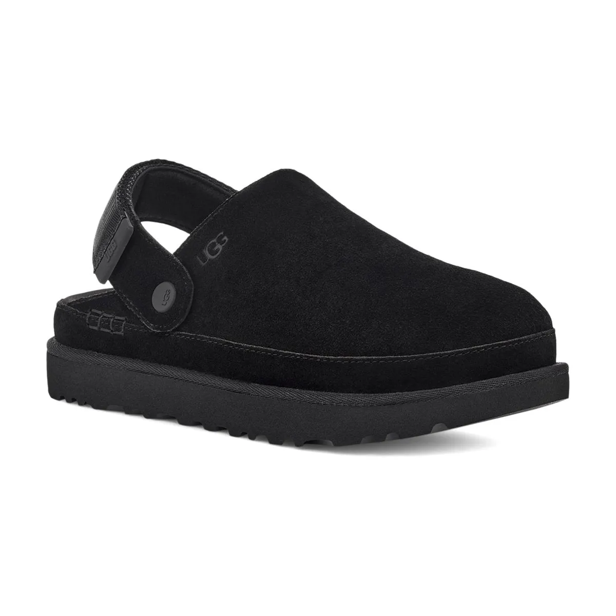 UGG Goldenstar Clog pour Femme en Suédine Noire