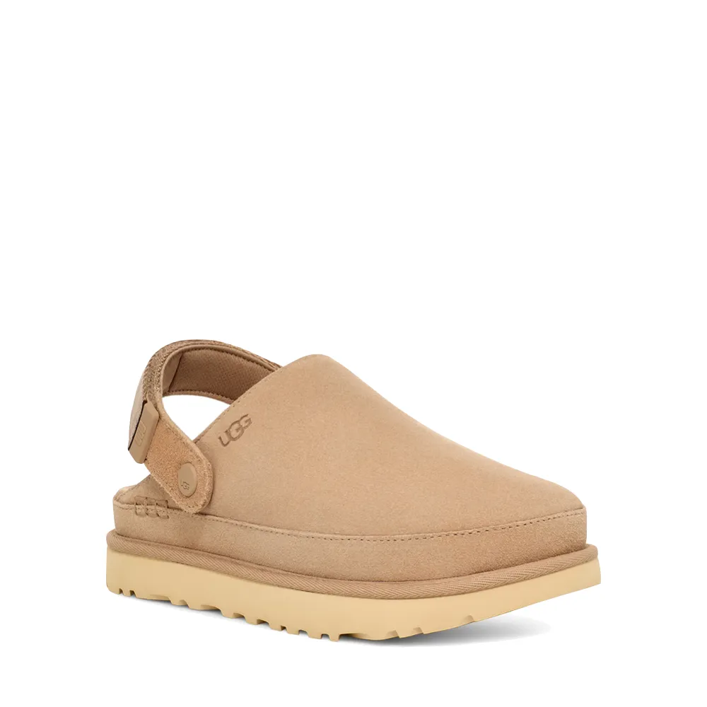 Ugg Femme Goldenstar Plateforme Clogue en Sable