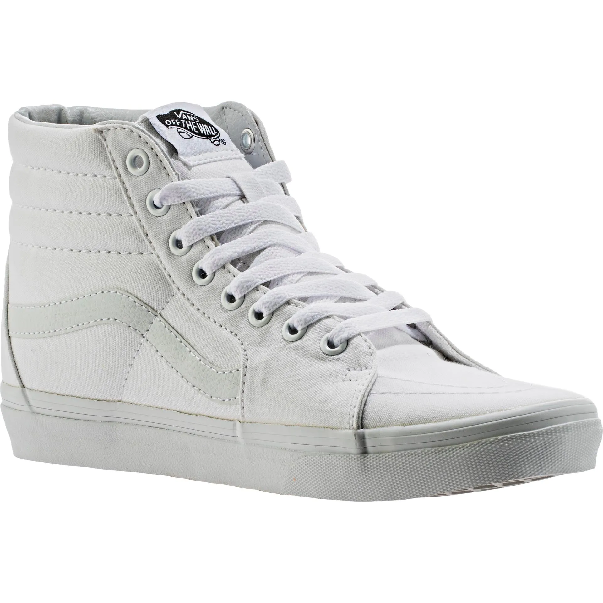 Vans Canvas SK8 Hi Chaussure de Skate Homme - Blanc Véritable