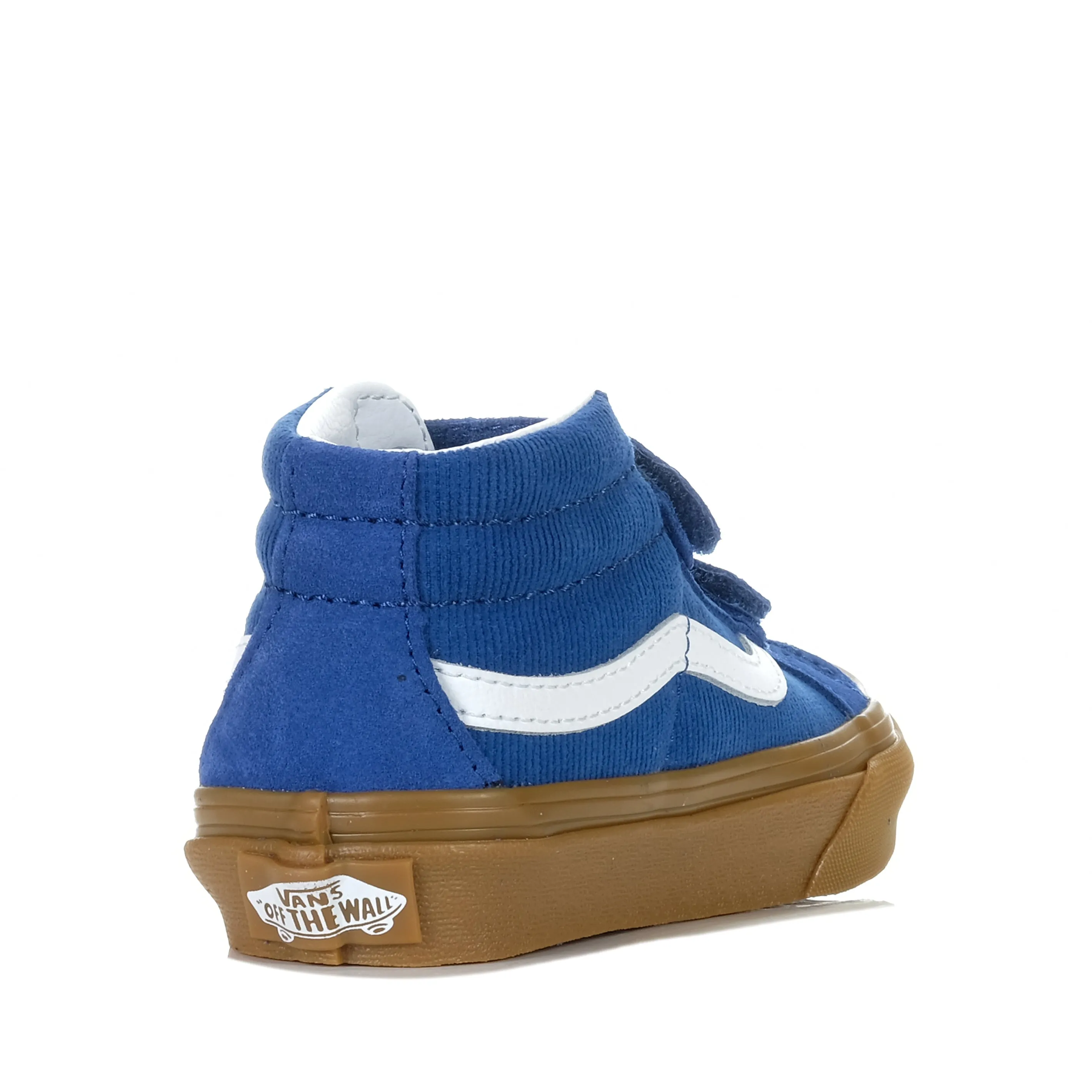 Vans Sk8 Mid Réédition V Youth Chaussures en Cordonné Bleu Pop_Vans
