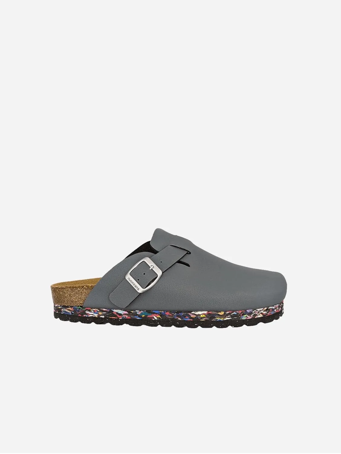 Clogs unisex en simili cuir vegan Vienne | Nuit