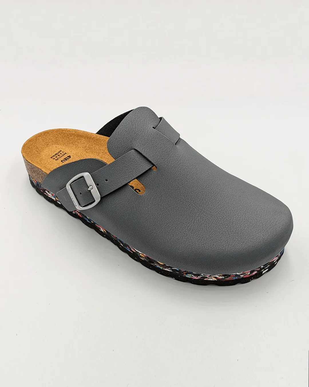 Clogs unisex en simili cuir vegan Vienne | Nuit