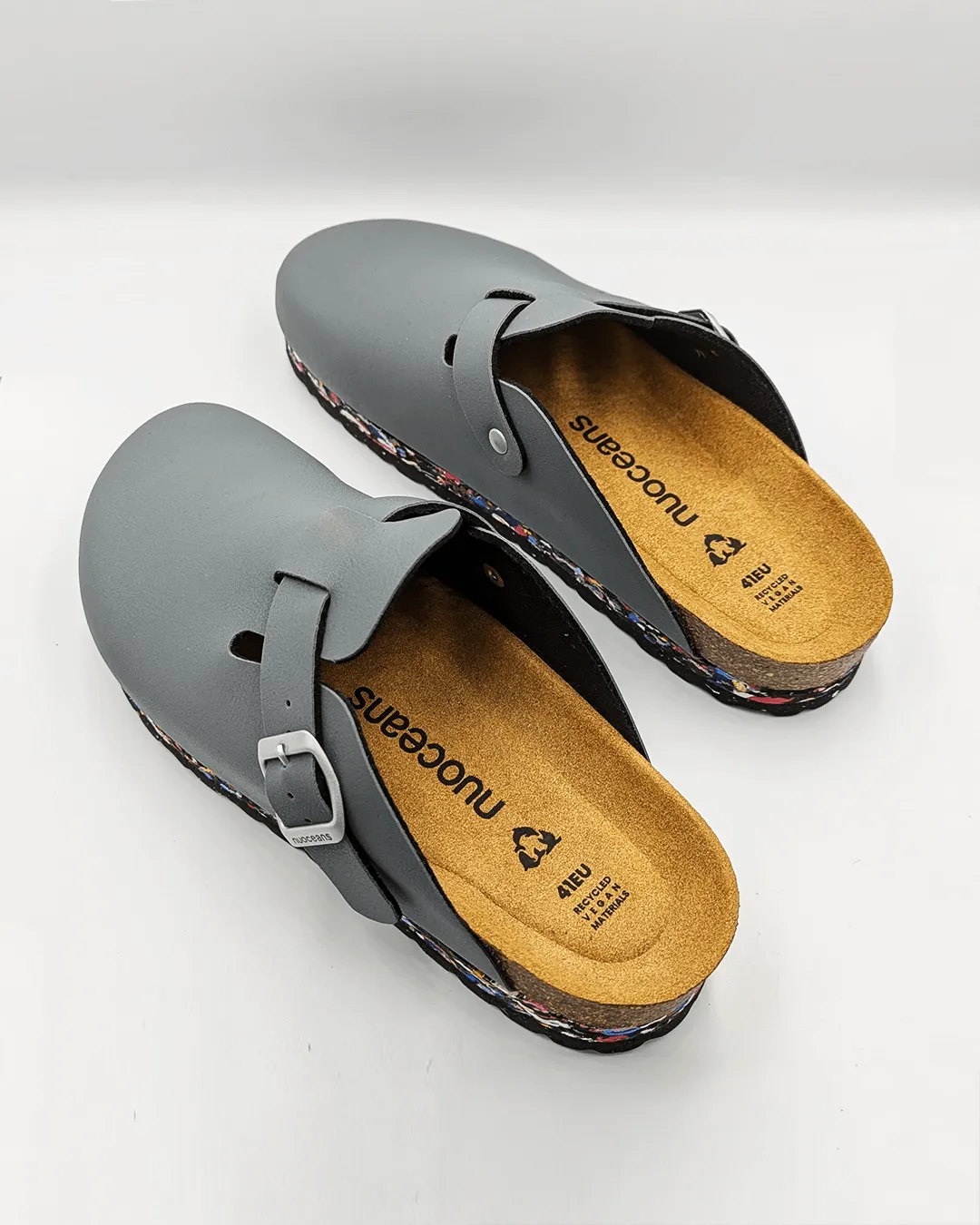 Clogs unisex en simili cuir vegan Vienne | Nuit