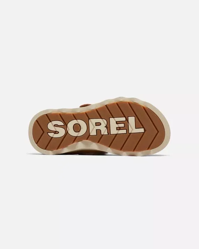 Viibe Clog Suède Chaussons Douillets en Fauve Chamois & Naturel