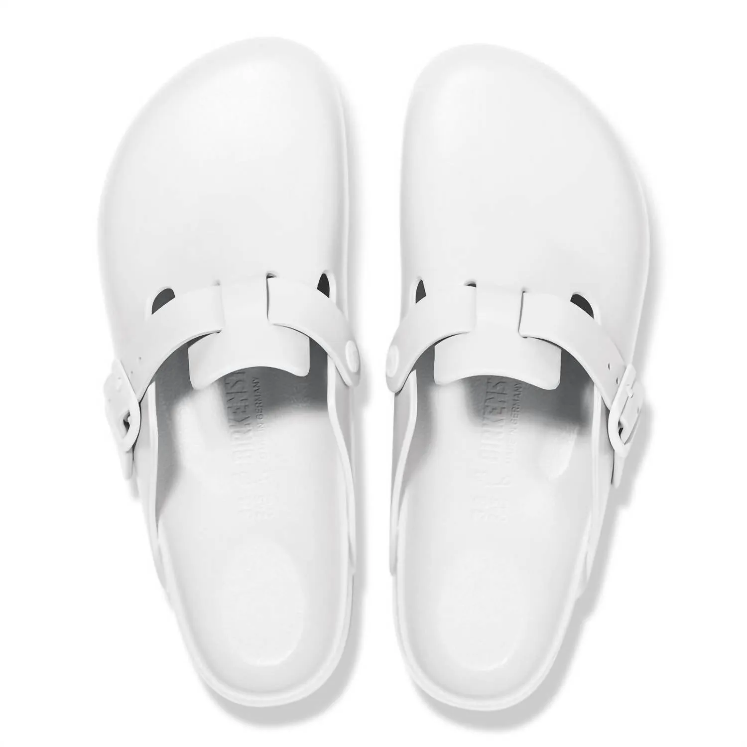 Clogs Boston pour femmes en blanc