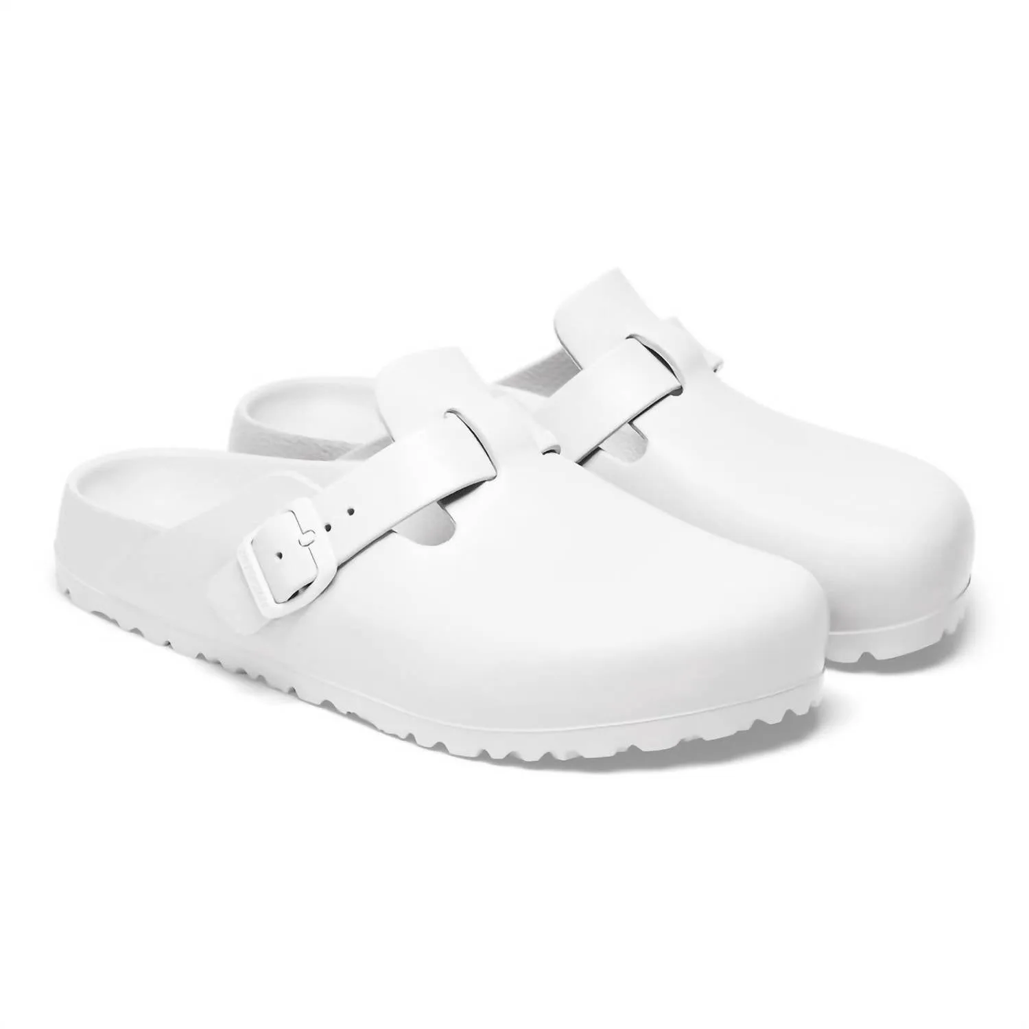 Clogs Boston pour femmes en blanc