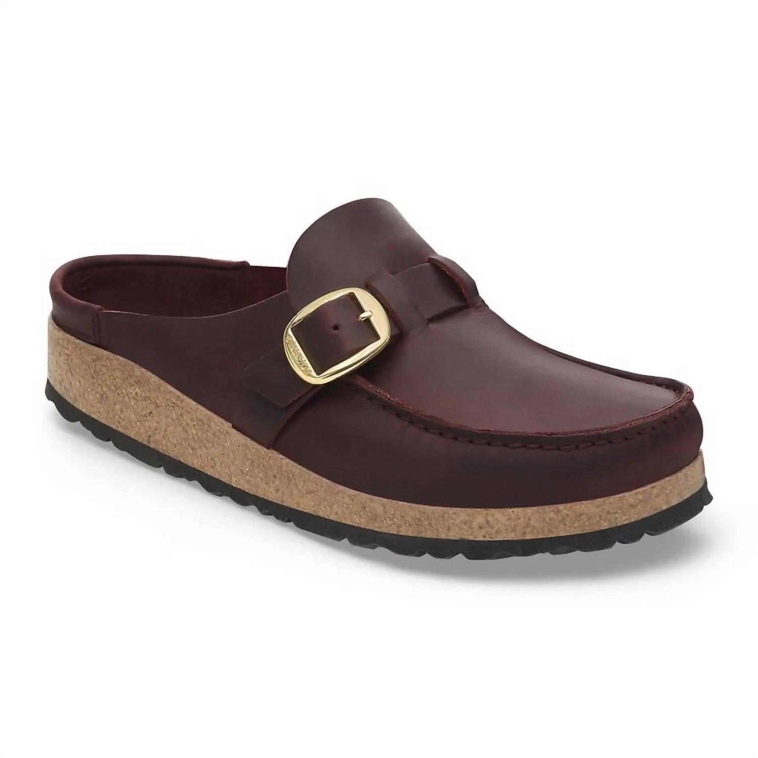 Clogue Moc-Toe non doublée Buckley pour femmes en Zinfandel