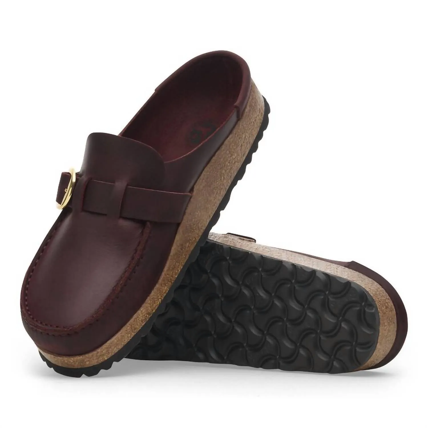 Clogue Moc-Toe non doublée Buckley pour femmes en Zinfandel