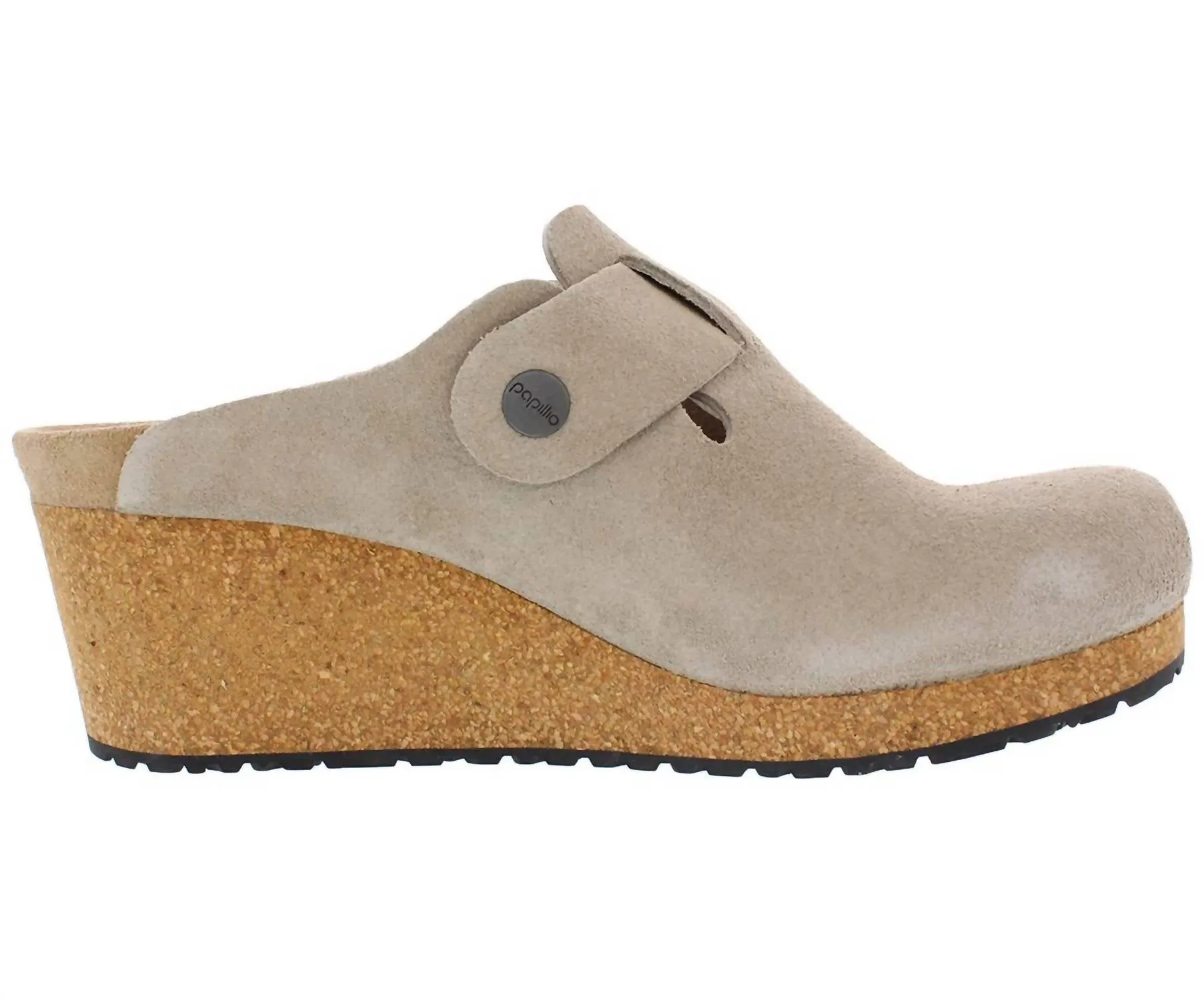 Clogs pour femmes à boucle en forme de bague en taupe