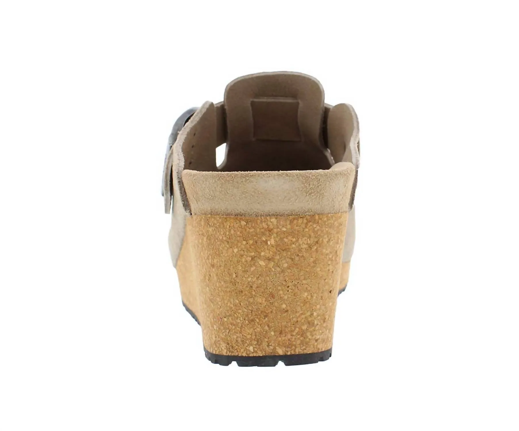Clogs pour femmes à boucle en forme de bague en taupe