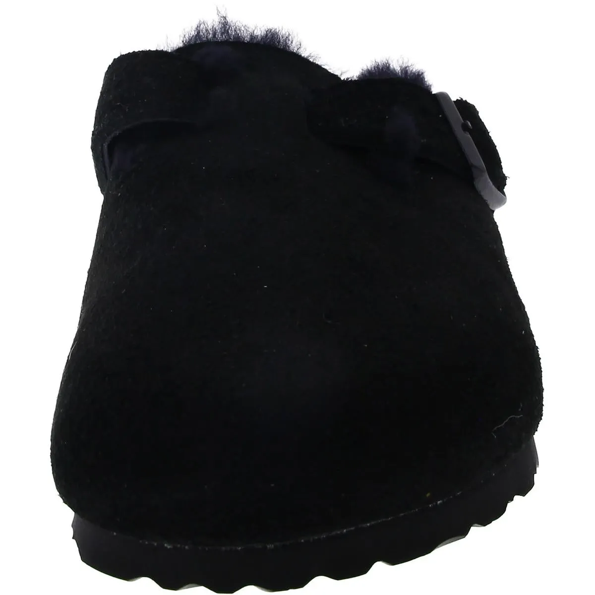 Clogs à enfiler pour femmes en simili cuir