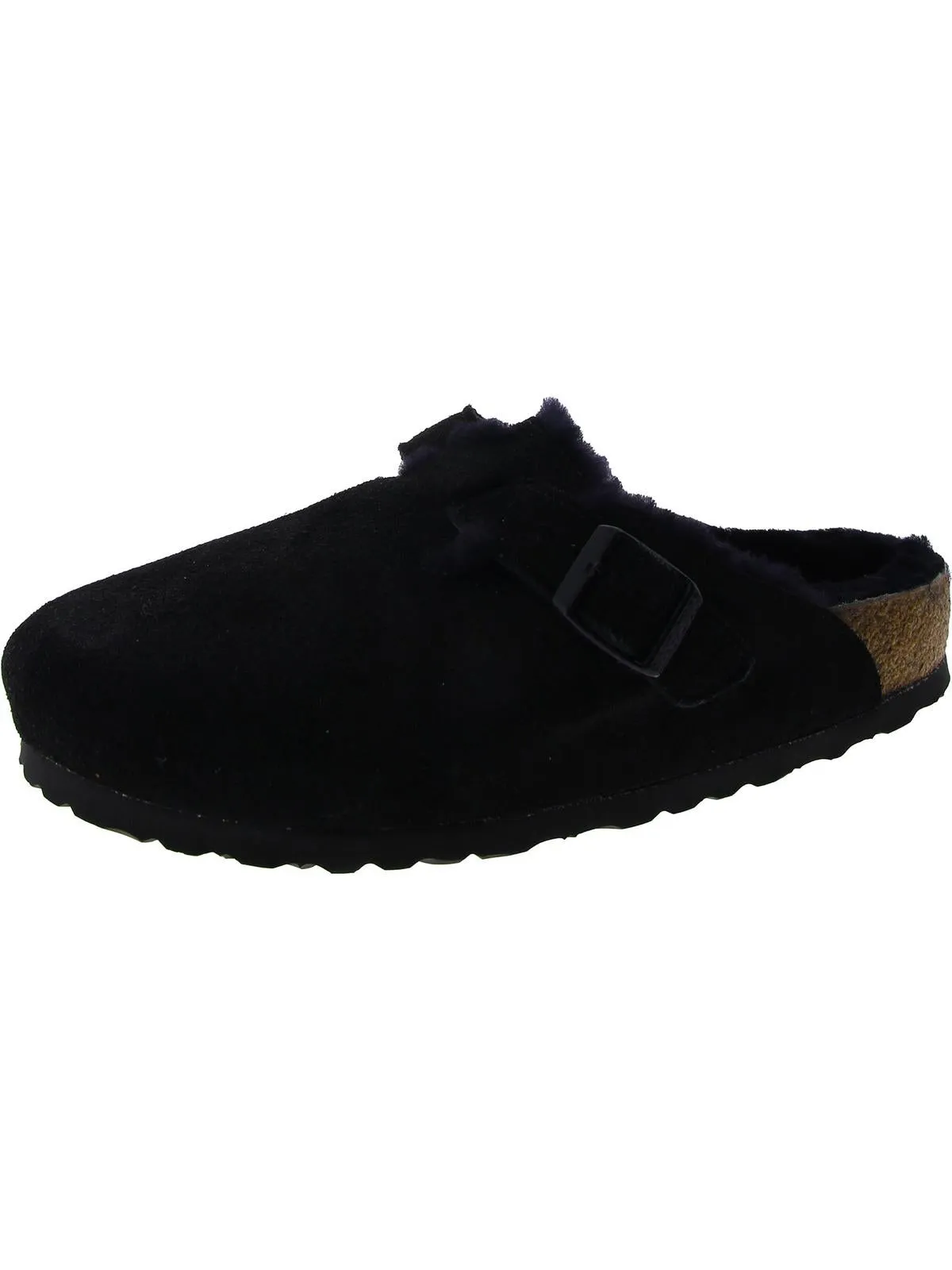Clogs à enfiler pour femmes en simili cuir