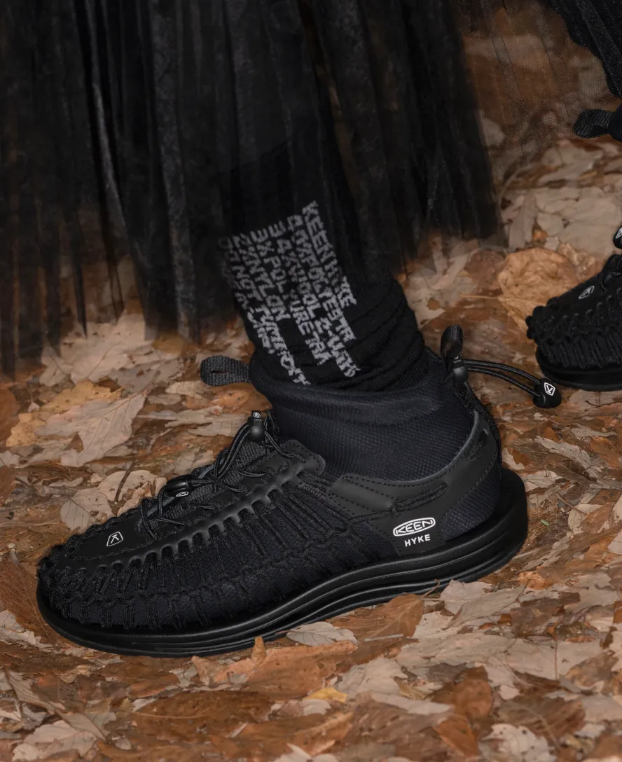 UNEEK High Top pour Femme x HYKE  |  HYKE Gris-loup