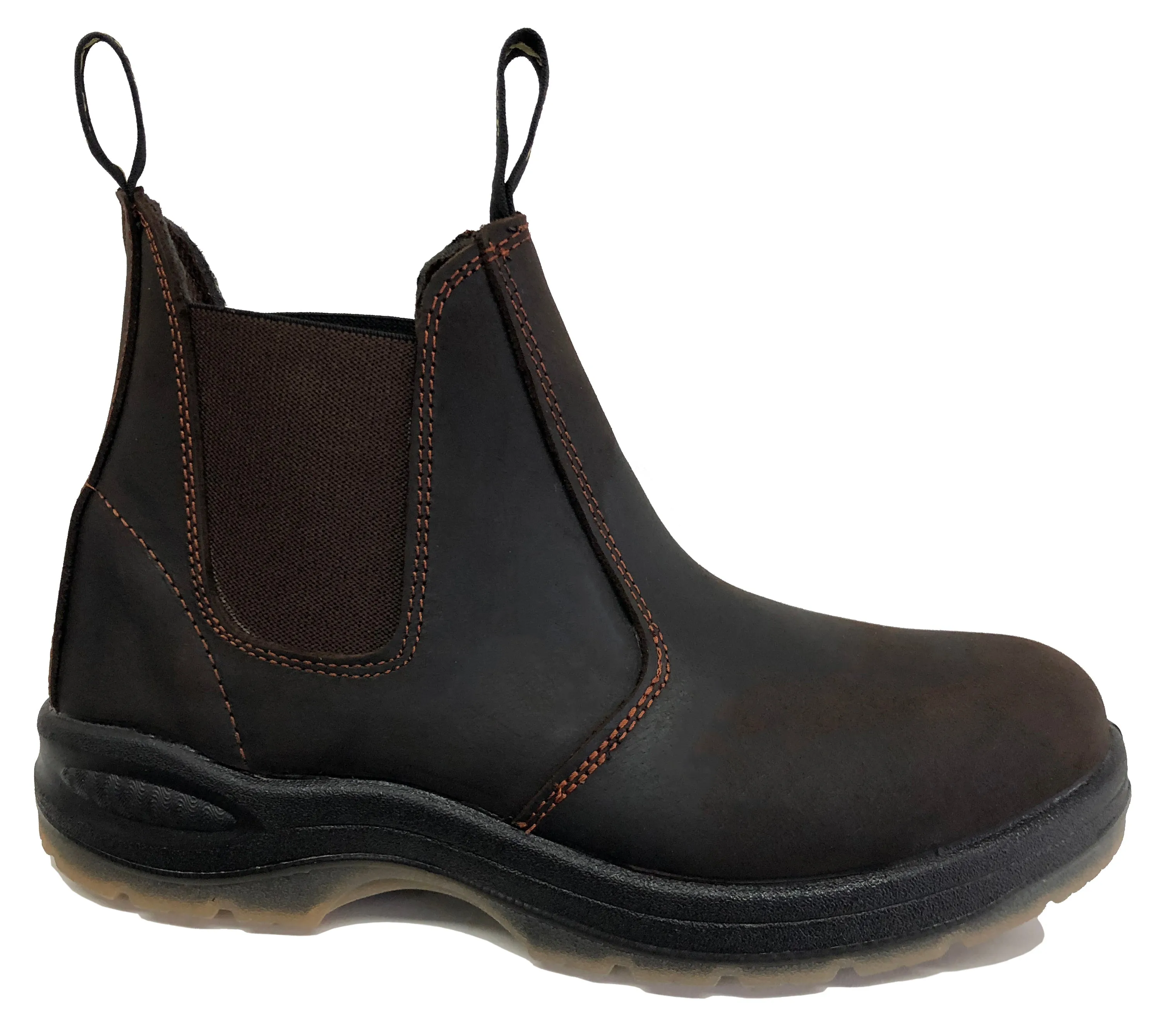 Botte de travail unisexe à enfiler élastique 6