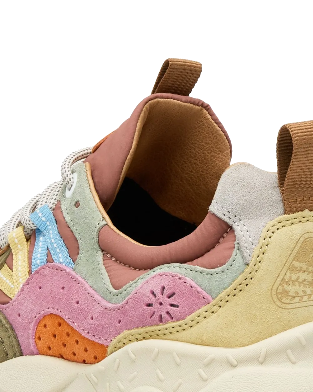 Chaussures Yamano 3 pour Femme en Crème, Taupe et Militare