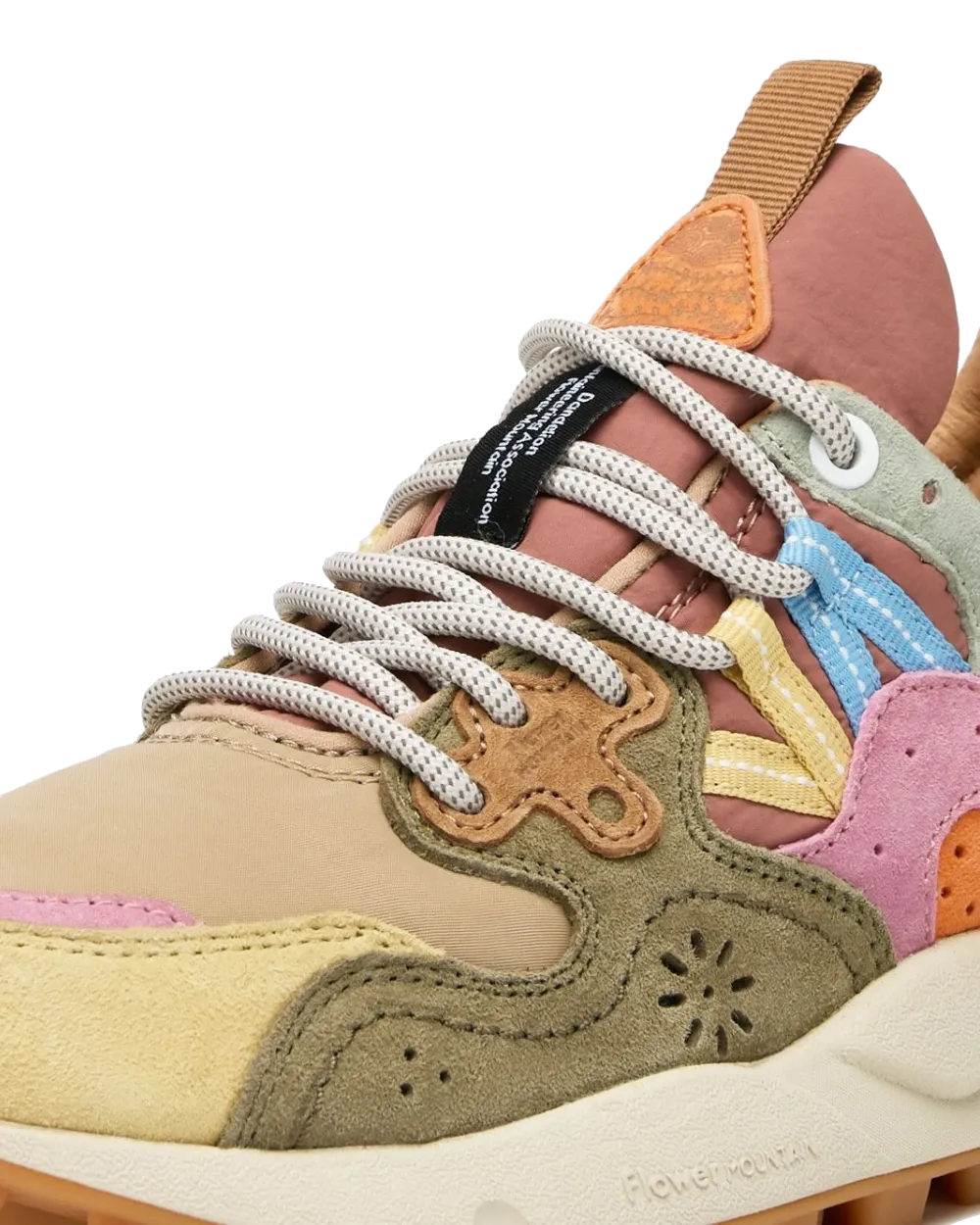 Chaussures Yamano 3 pour Femme en Crème, Taupe et Militare