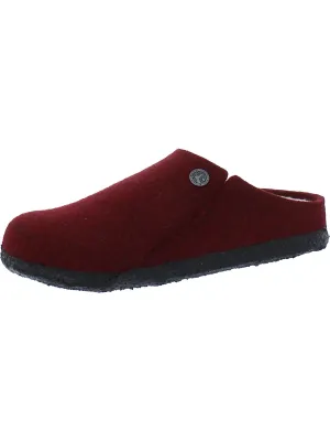 Zermatt Rivet Womens Shearling Felt Clogs