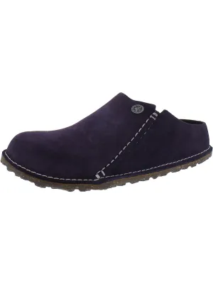 Zermatt Suede Womens Suede Slip On Clogs